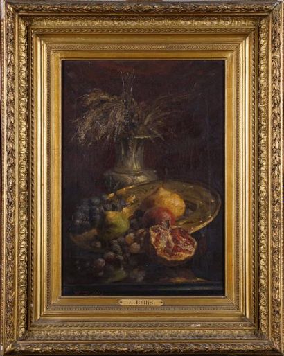 Hubert BELLIS (1831-1902)
Nature morte aux...