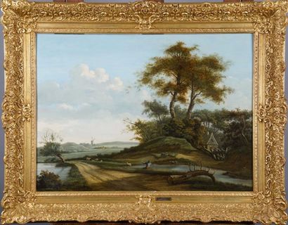Jan Jacob Teyler Van Hall (1794-1851)
Paysage...