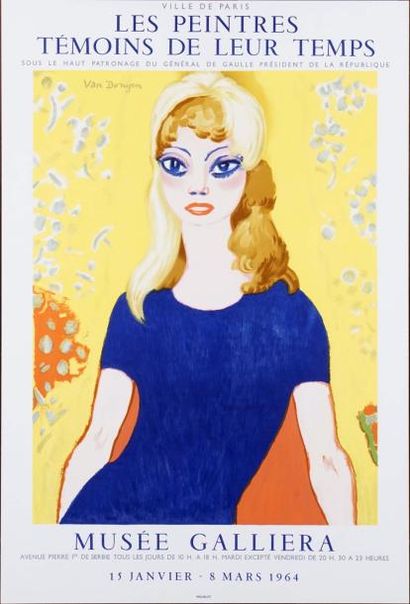 Kees VAN DONGEN (1877-1968)
Les Peintres...
