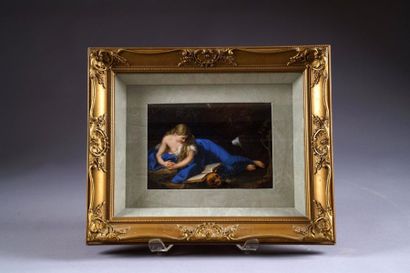 Marie-Madeleine Pénitente
Peinture à l'émail...