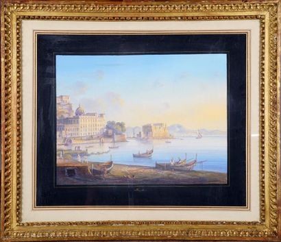 Ecole italienne.
Napoli
Gouache
HAUT. 0m42
LARG....