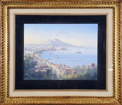 École italienne
Napoli. Gouache
HAUT. 0m42
LARG....