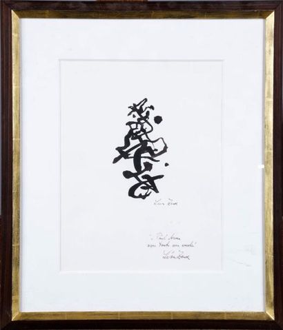 Léon ZACK (1892-1980)
Composition.
Encre...