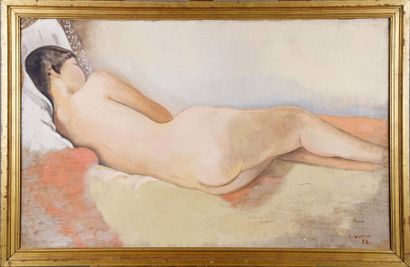 ZOUM WALTER (1902-1974)
Nu de Dos (daté 32).
Huile...