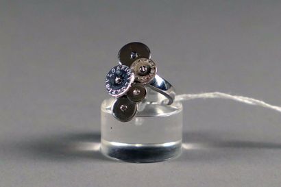 BULGARI
Modèle “Cicladi”. Bague de dame ornée...