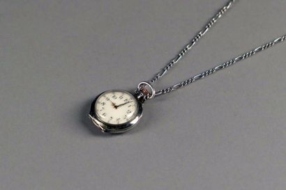 Petite Montre de Gousset, Pendentif. A double...