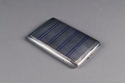 Etui Porte-Cigarettes rectangulaire. Décor...