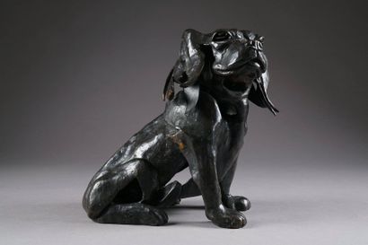 Paula Swinnen (Bruxelles 1964)
Chien assis.
Epreuve...