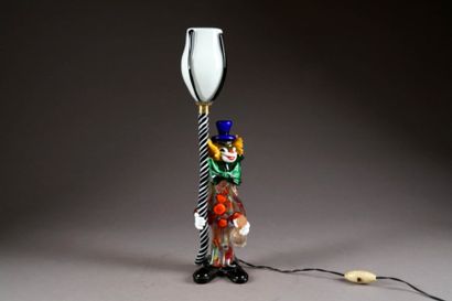 VENISE
Lampe de table figurant un clown tenant...