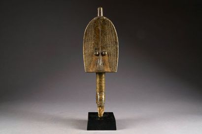 Figure de Reliquaire Kota Janus. Au visage...