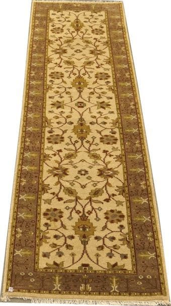 Tapis-Galerie Ziegler. Décor de tigettes...