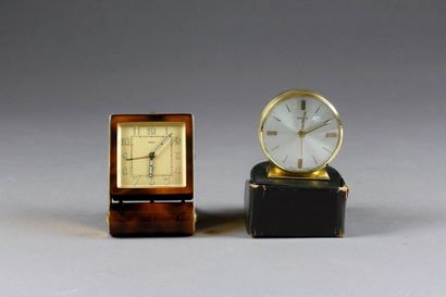 JAEGER-LECOULTRE
Pendulette de voyage. Mouvement...