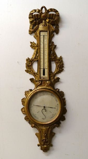 Patin, opticien à Toulouse. Baromètre-thermomètre,...