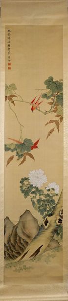 École chinoise du XXe siècle
Faisan et oiseaux...