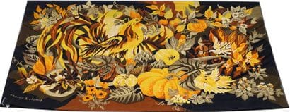 Hervé lelong - “Fruit de l'été“. Tapisserie...