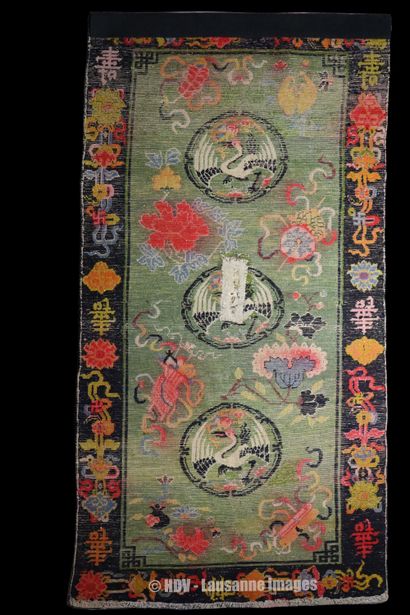 Tapis - Tibet (1900-1920)
Tapis épais en...