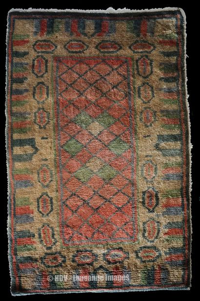 Tapis - Tibet (1880-1900)
Tapis épais en...