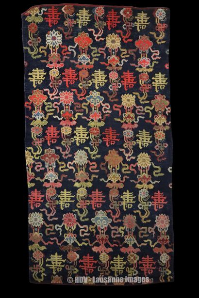 Tapis - Tibet (1910-1930)
Tapis épais en...