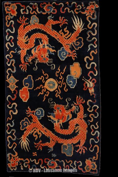 Tapis - Tibet (1900-1930)
Tapis épais en...