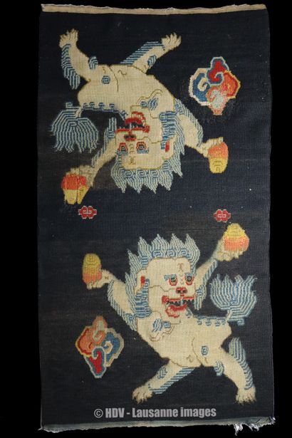 Tapis - Tibet (1900-1920)
Tapis épais en...