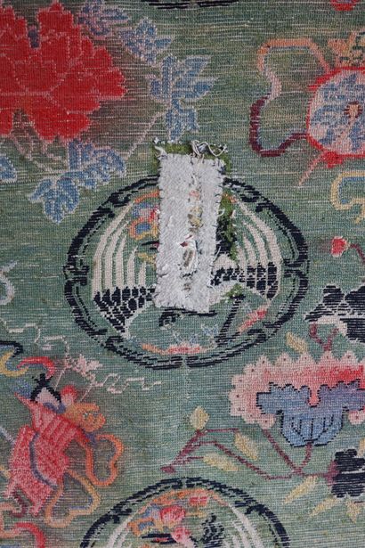 Tapis - Tibet (1900-1920)
Tapis épais en...