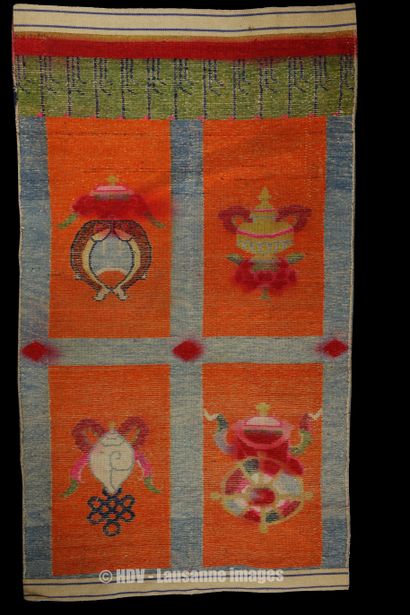 Tapis de porte - Tibet (1900-1930)
Tapis...