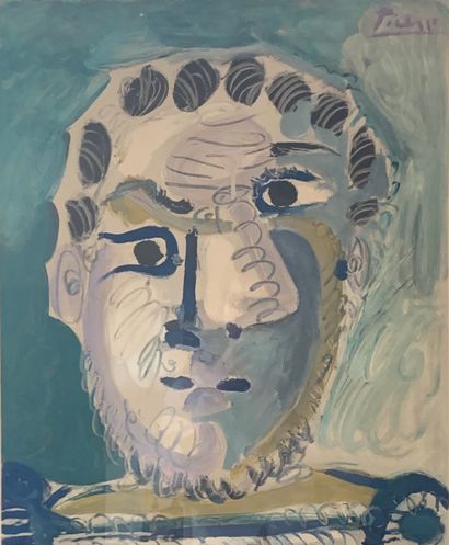 PABLO PICASSO, d'après

Personnage

Lithographie...