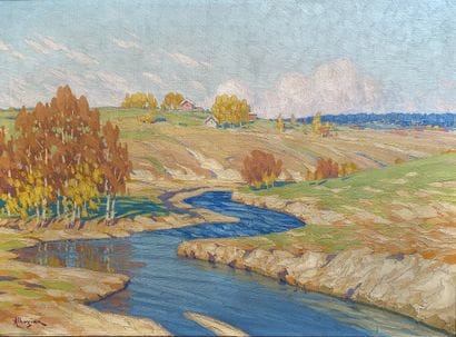Ohannès Alhazian (1881-1958)

Paysage et...
