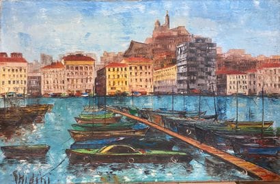 SHIDINI (XXe siècle)

Bateaux au Port (Marseille...
