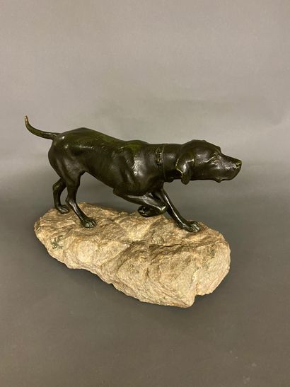 Alfredo BIAGINI (1886-1952)

Chien en bronze...