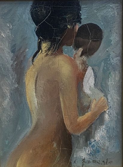Ecole Moderne

Nu féminin de dos

Huile,...