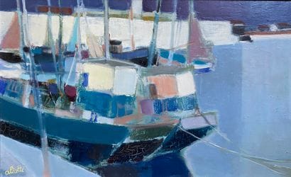 Claude ALIOTTI (1925-1989)

Bateaux au port

Huile...