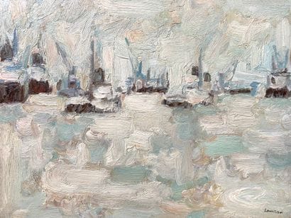 André LAURAN (1922-2009)

Port du Havre

Huile...