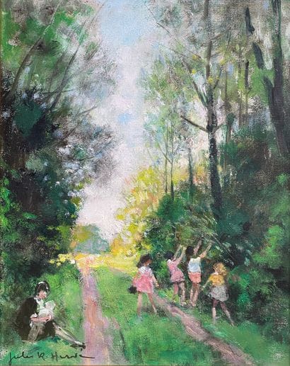 Jules René HERVÉ (1887-1981)

Enfants dans...