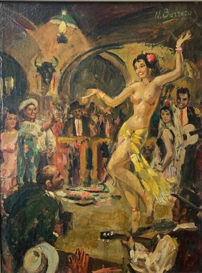 Nicolai BARRERA (1919-2006)

Danseuse de...