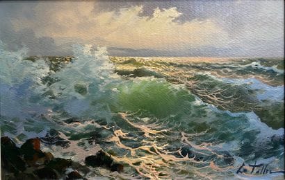 LE TALLEC (XXe siècle)

Vagues

Huile sur...