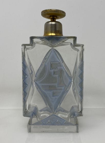 R. LALIQUE

Rare flacon rectangulaire, le...