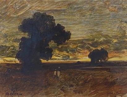 ADOLPHE LOUIS HERVIER (1818-1879)

Coucher...