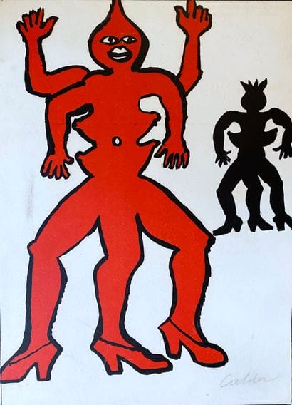D'après CALDER (1898-1976)

Lithographie...