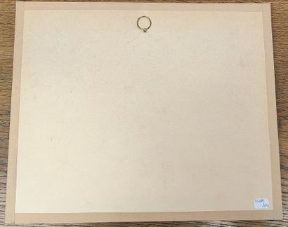 Chine, XXe siècle,
Encre et couleurs sur...
