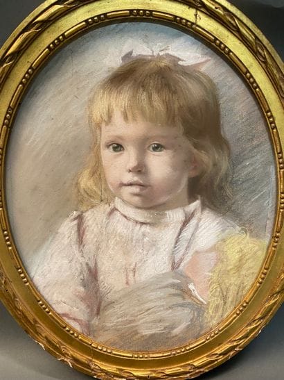 Ecole du début du XXème siècle
Portrait de...