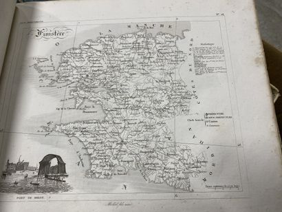 Atlas départemental
Michel fils ainé c1850
Un...