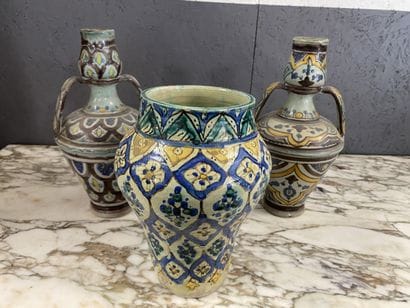 SAFI MAROC
Ensemble de trois céramiques 
Début...