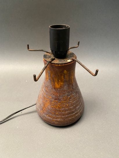 ACCOLAY
Pied de lampe en céramique émaillée...