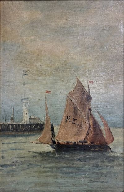 Ecole française de la fin du XIXe siècle....