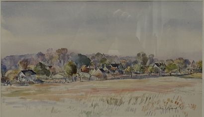 Yves BRAYER (1907-1990), d'après. 
Paysage...