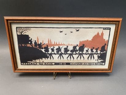 HANSI (d'après)
Passage du Rhin - 1918- Retour...