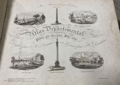 Atlas départemental
Michel fils ainé c1850
Un...