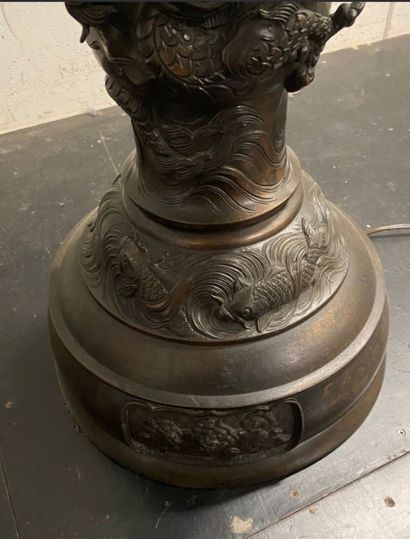 Japon, XXe siècle.
Importante lanterne en...