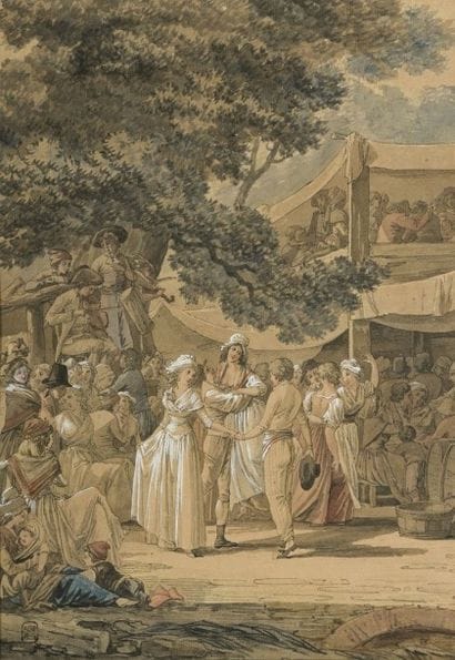 Attribué à Jean-Baptiste Mallet (Grasse 1759...